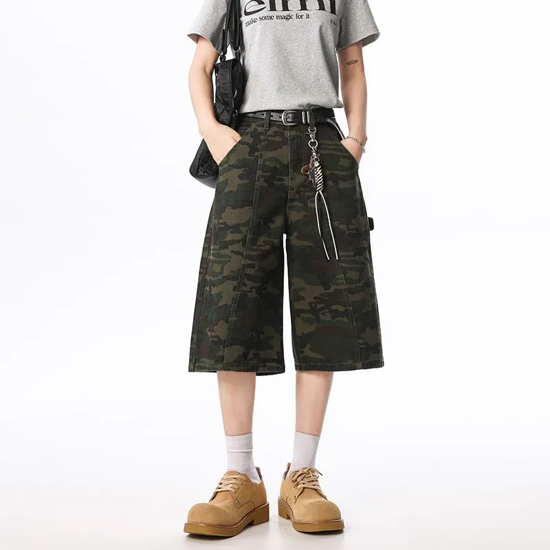 YINLEI Denim Shorts Unisex-2