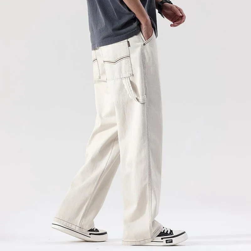 YINLEI Jeans Men Ecru-2