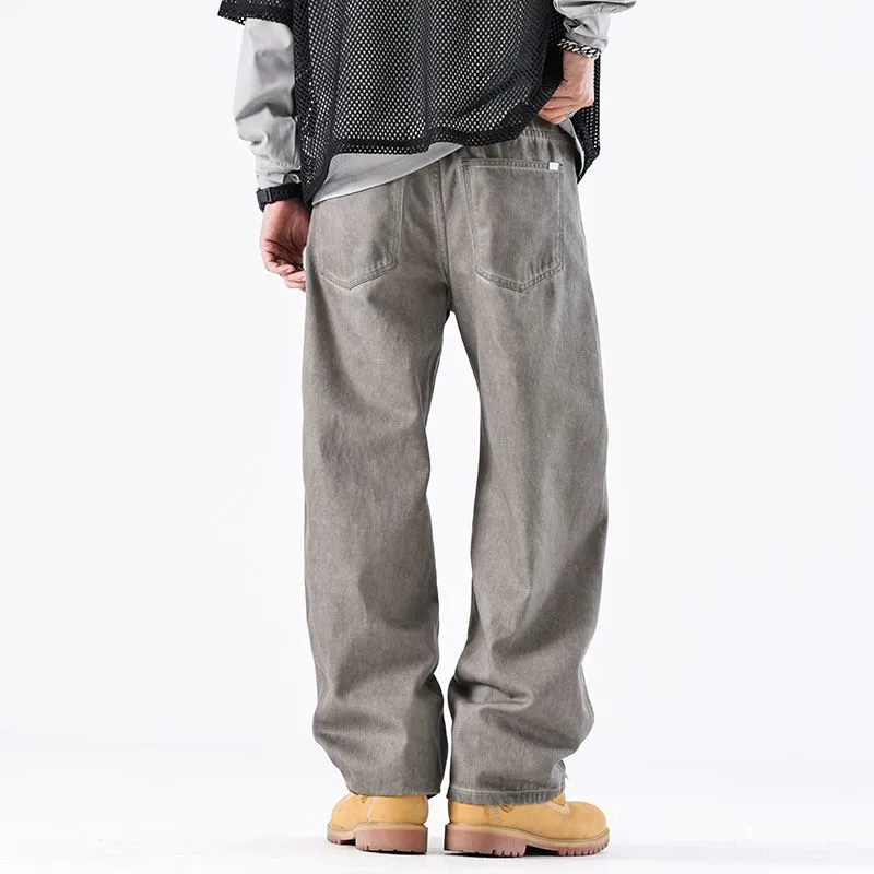 YINLEI Jeans Men Marvelous Gray-1