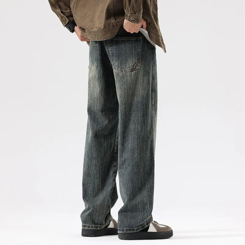 YINLEI Jeans Men Blue-2