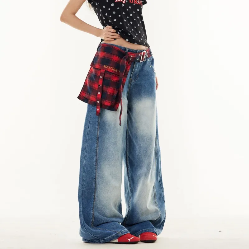 YINLEI Jeans Unisex-3