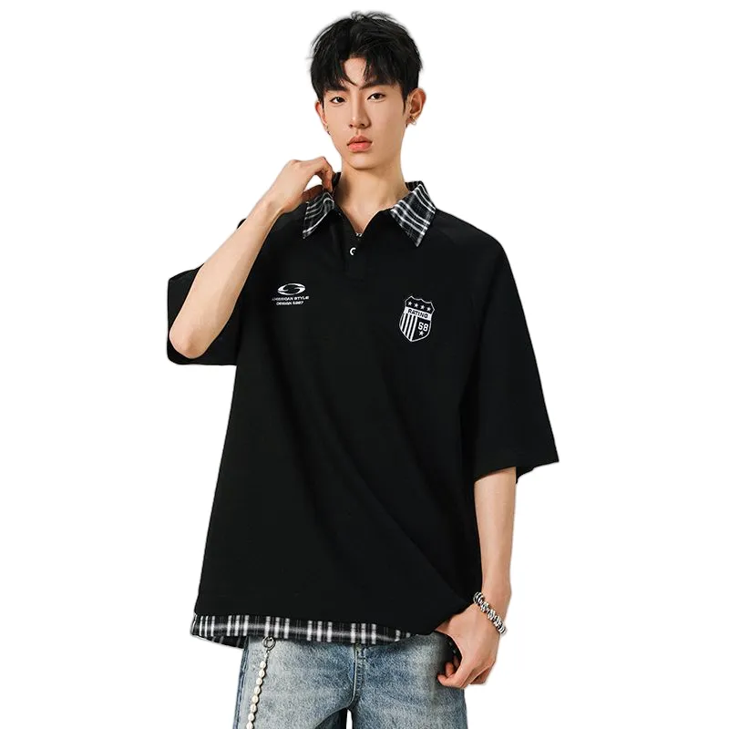 YINLEI Polo Shirts Men-2