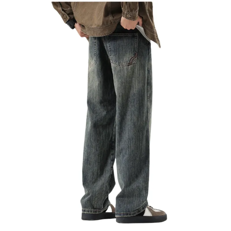 YINLEI Jeans Men Blue-1