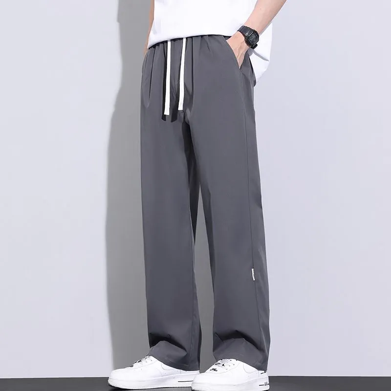 YINLEI Casual Pants Men Coffee-4