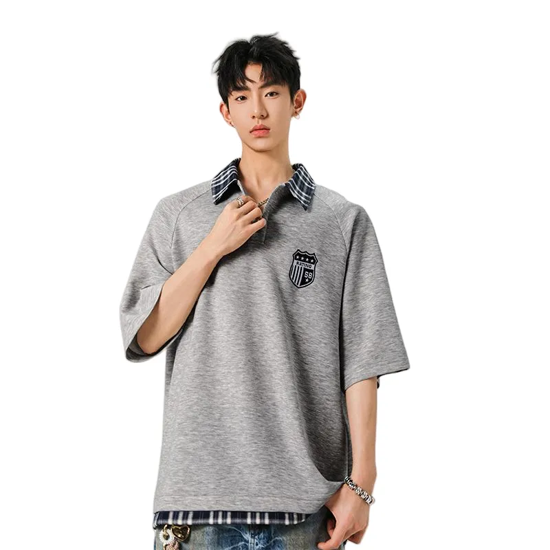 YINLEI Polo Shirts Men-5