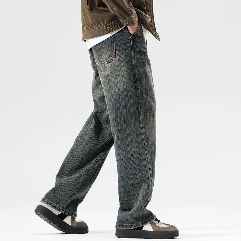 YINLEI Jeans Men Blue-4