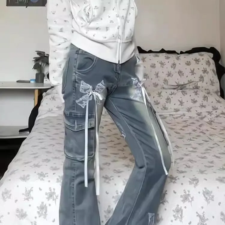 YINLEI Jeans Unisex-8