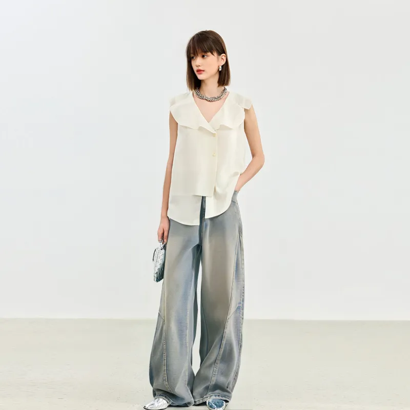 YINLEI Jeans Unisex-2