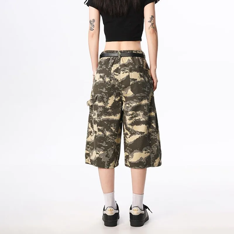 YINLEI Denim Shorts Unisex-8