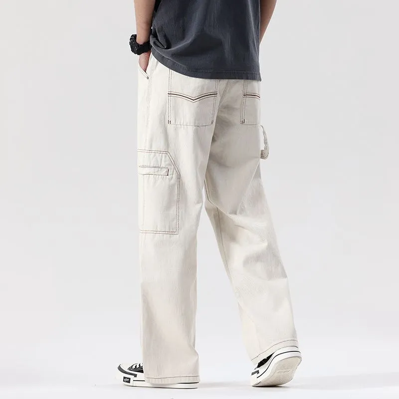 YINLEI Jeans Men Ecru-3