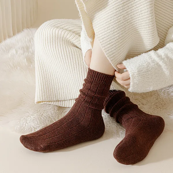 MIIOW Fruit Printing Series Mid Calf Socks Women's Combo Set-4