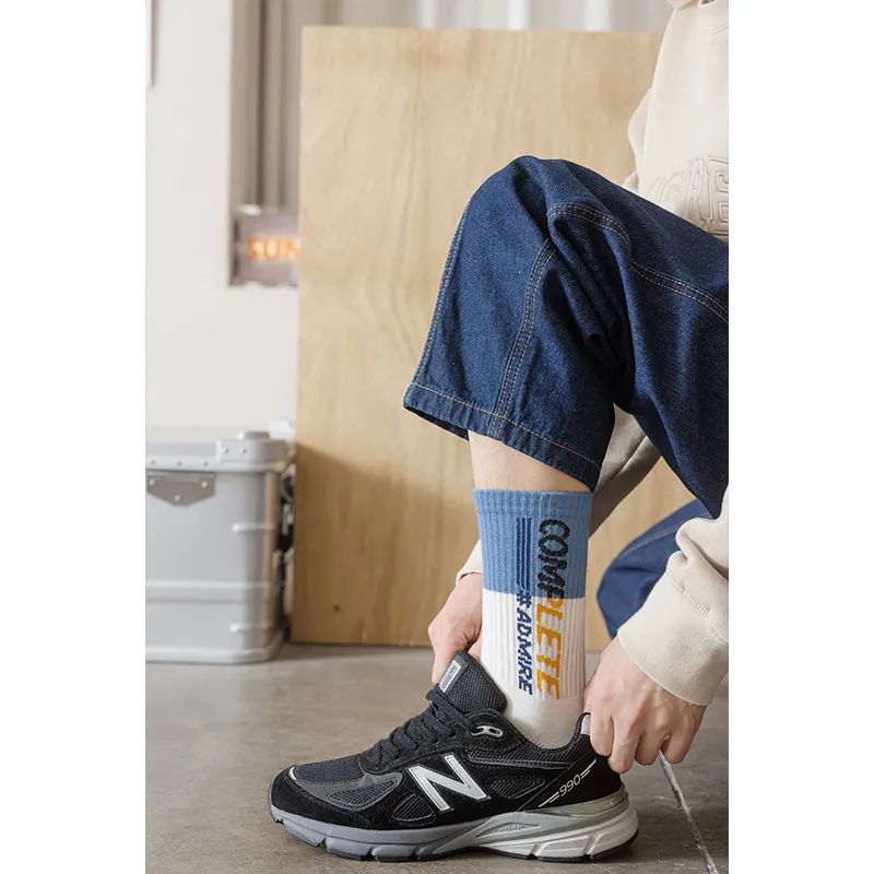 MIIOW Trend Party Series Mid Calf Socks Men's Shopping Bag Combo Set-2