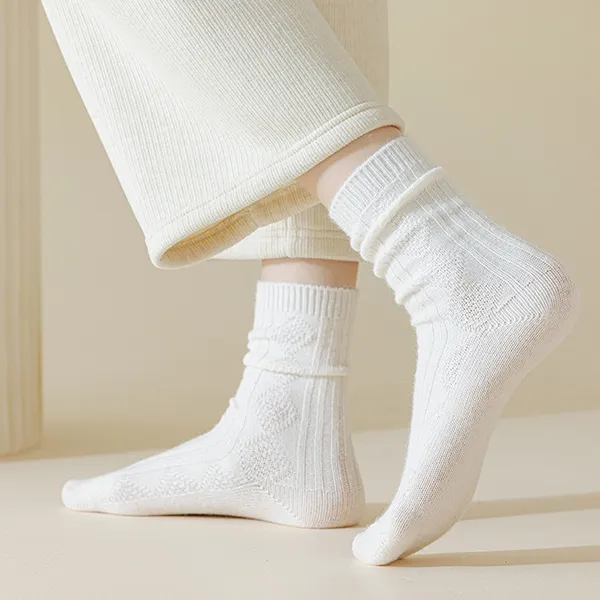 MIIOW Fruit Printing Series Mid Calf Socks Unisex Combo Set-13
