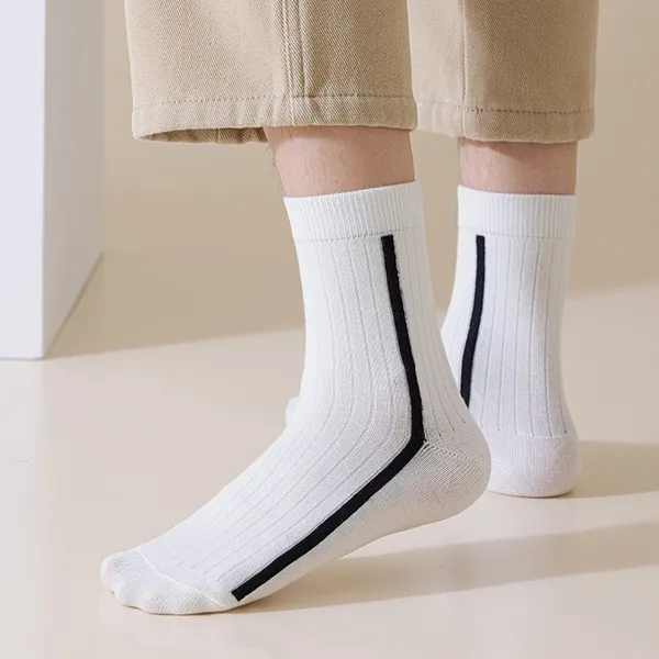 MIIOW Fruit Printing Series Mid Calf Socks Men's Combo Set-3