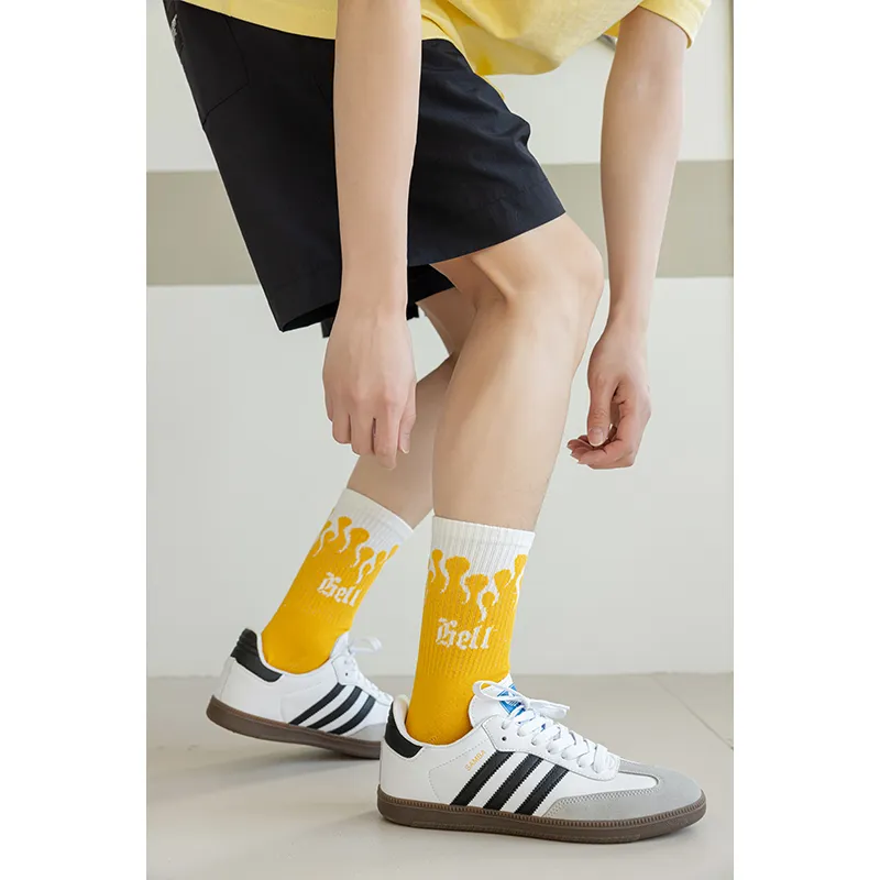 MIIOW Trend Party Series Mid-Calf Socks Men's Shopping Bag Combo Set-3