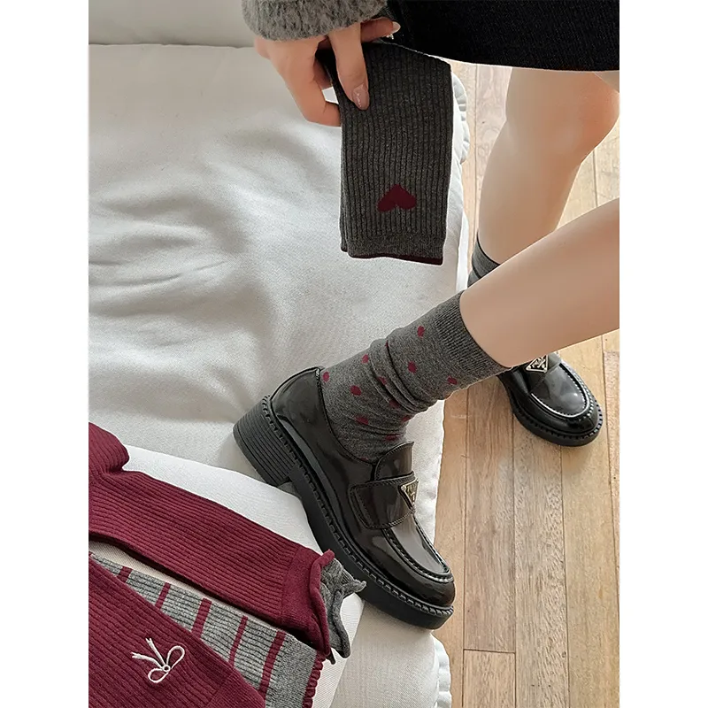 MIIOW Trend Party Series Mid-Calf Socks Women's Shopping Bag Combo Set-3