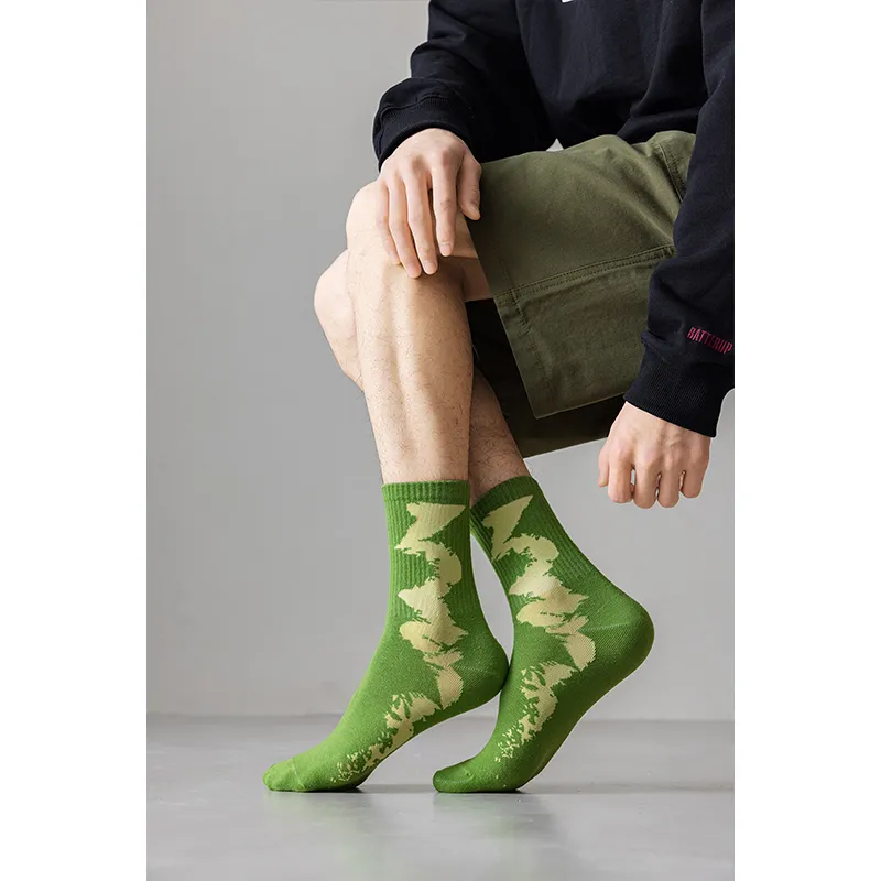 MIIOW Trend Party Series Mid-Calf Socks Men's Gift Box Combination-1