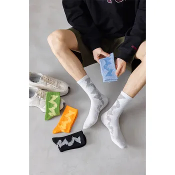MIIOW Trend Party Series Mid Calf Socks Men's Gift Box Combination