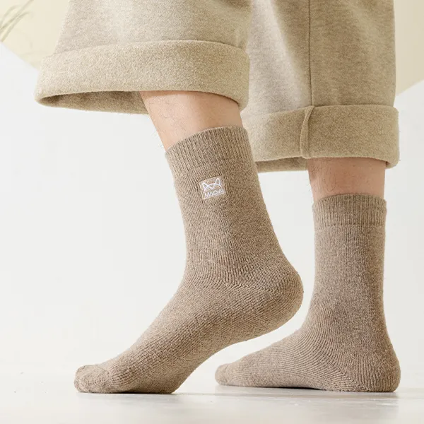 MIIOW Fruit Printing Series Mid Calf Socks Men 3 Pack-8