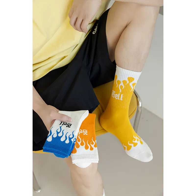 MIIOW Trend Party Series Mid-Calf Socks Men's Shopping Bag Combo Set-2