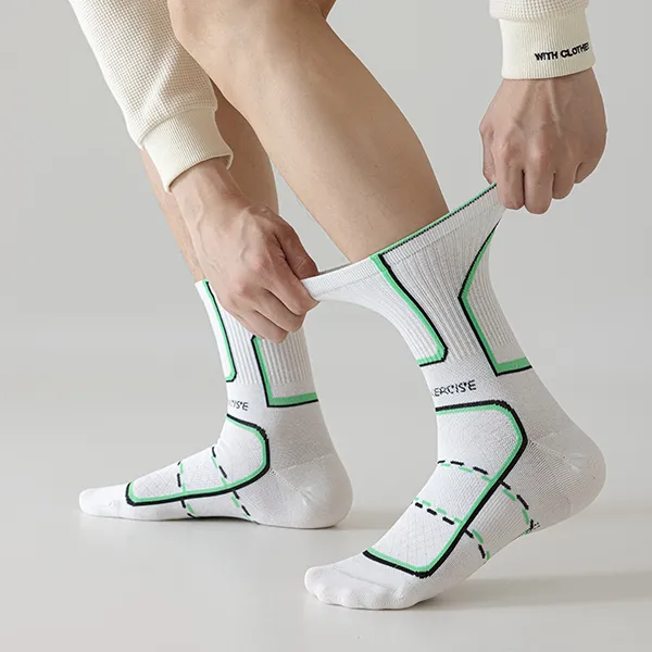 MIIOW Trend Party Series Mid Calf Socks Men's Gift Box Combination-2