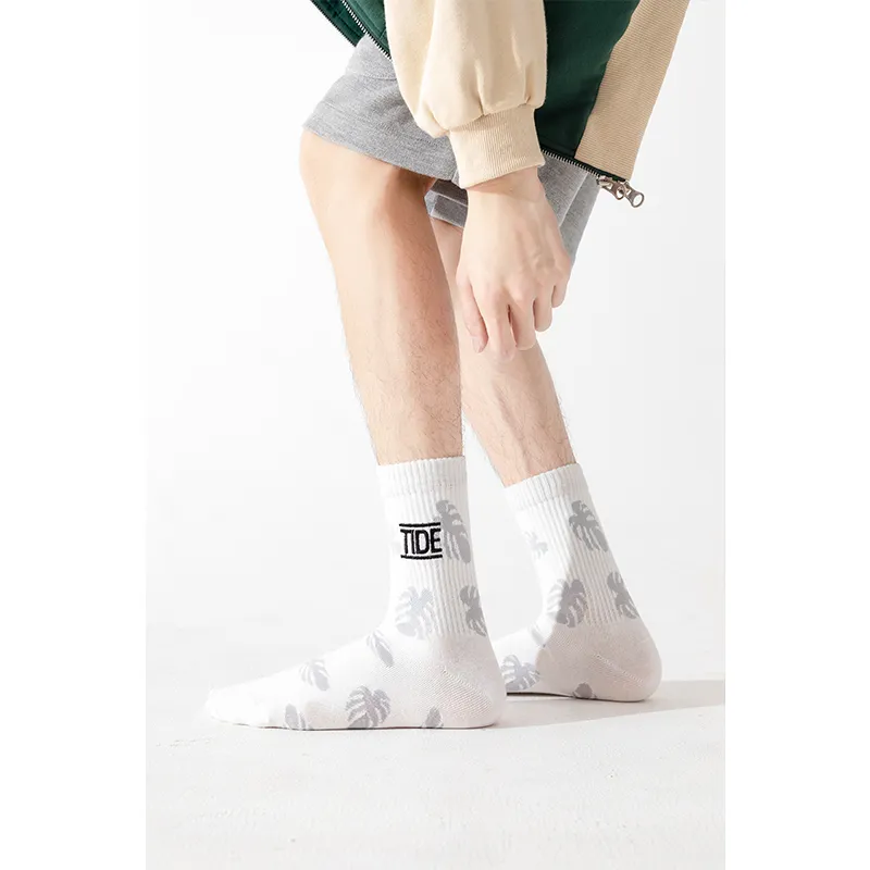 MIIOW Trend Party Series Mid-Calf Socks Men's Shopping Bag Combo Set-5