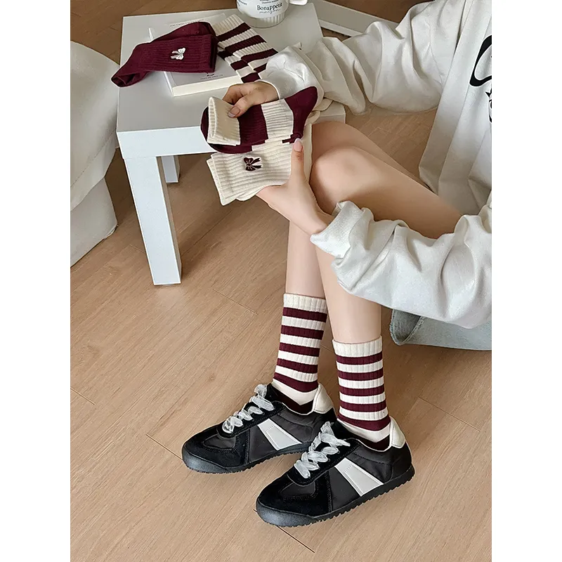 MIIOW Trend Party Series Mid-Calf Socks Women's Shopping Bag Combo Set-5