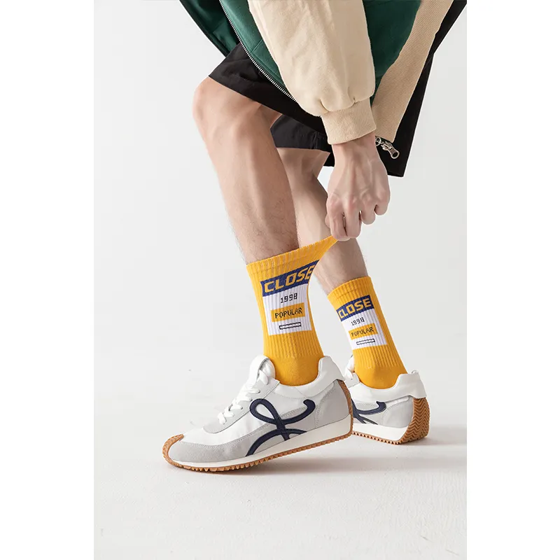MIIOW Trend Party Series Mid-Calf Socks Men's Shopping Bag Combo Set-1