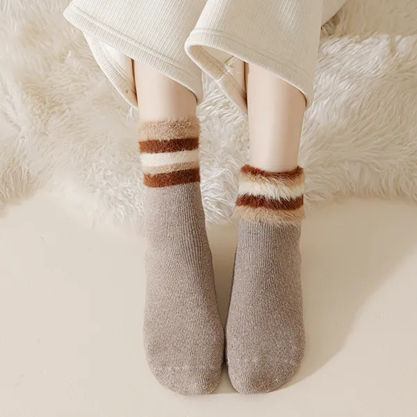 MIIOW Fruit Printing Series Mid Calf Socks Women's Combo Set-3