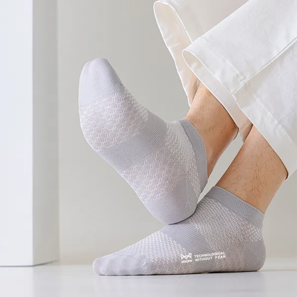 MIIOW Cool One Summer Series Ankle Socks Men's 5 Pack-3