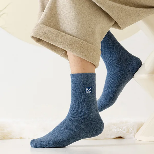 MIIOW Fruit Printing Series Mid Calf Socks Men 3 Pack-10