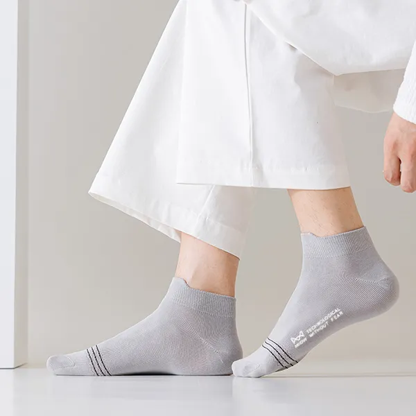 MIIOW Cool One Summer Series Ankle Socks Men's 5 Pack-7
