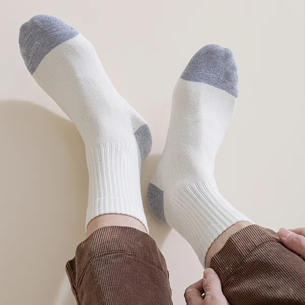 MIIOW Fruit Printing Series Mid Calf Socks Men's Combo Set-3