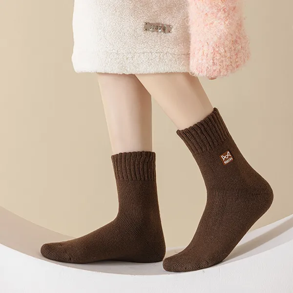 MIIOW Fruit Printing Series Mid Calf Socks Women's Combo Set-13