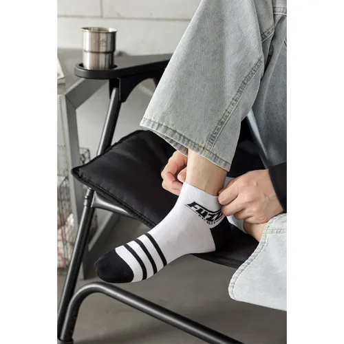 MIIOW Trend Party Series Ankle Socks Unisex Shopping Bag Combo Set