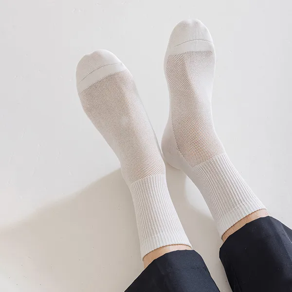 MIIOW Cool One Summer Series Mid Calf Socks Unisex Combo Set-1