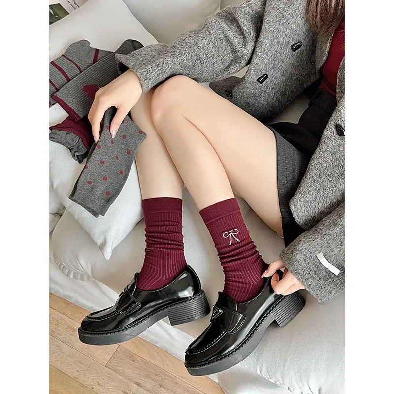 MIIOW Trend Party Series Mid-Calf Socks Women's Shopping Bag Combo Set-1