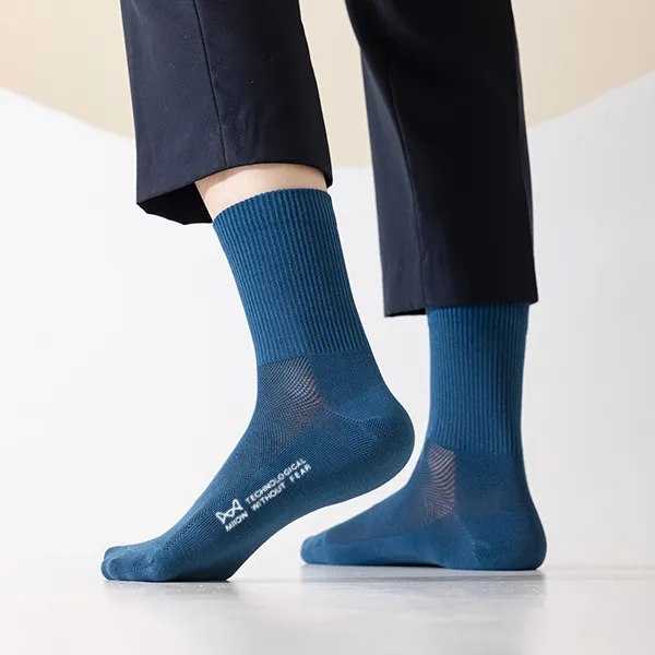 MIIOW Cool One Summer Series Mid Calf Socks Unisex Combo Set-4