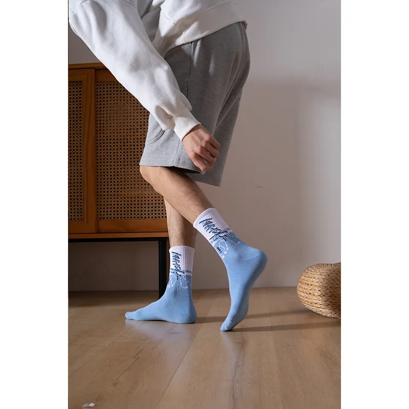MIIOW Trend Party Series Mid-Calf Socks Men's Shopping Bag Combo Set-2