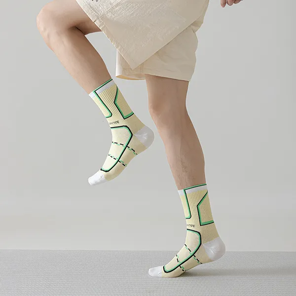 MIIOW Trend Party Series Mid Calf Socks Men's Gift Box Combination-5
