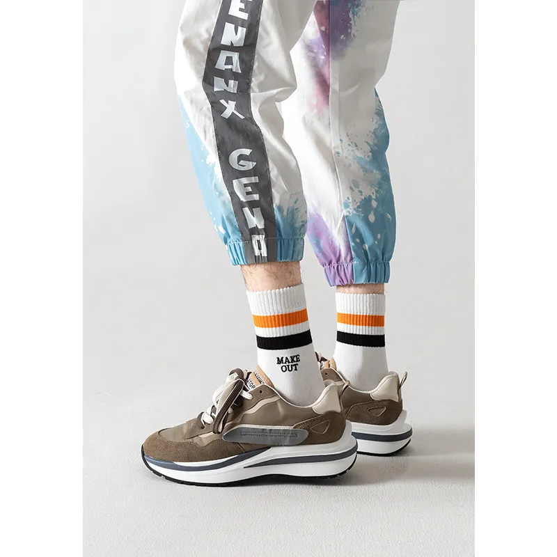 MIIOW Trend Party Series Mid-Calf Socks Men's Shopping Bag Combo Set-3