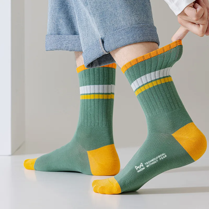 MIIOW Fruit Printing Series Mid Calf Socks Unisex Combo Set-1