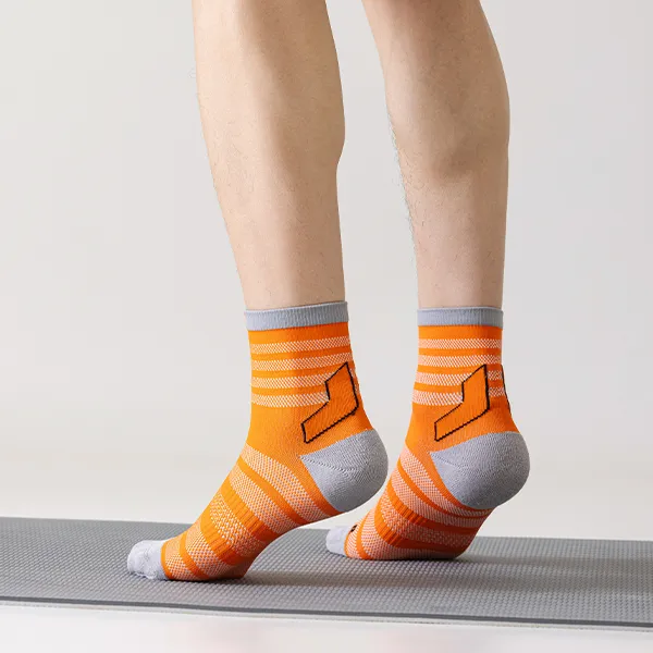 MIIOW Trend Party Series Mid Calf Socks Unisex 5 Pack-6