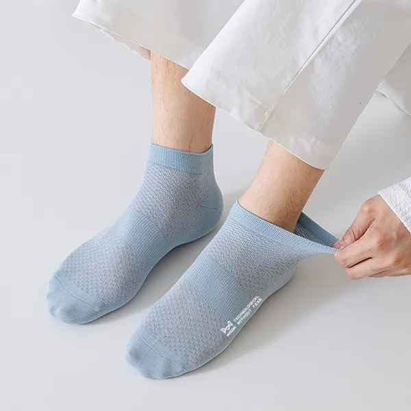 MIIOW Cool One Summer Series Ankle Socks Men's 5 Pack-4