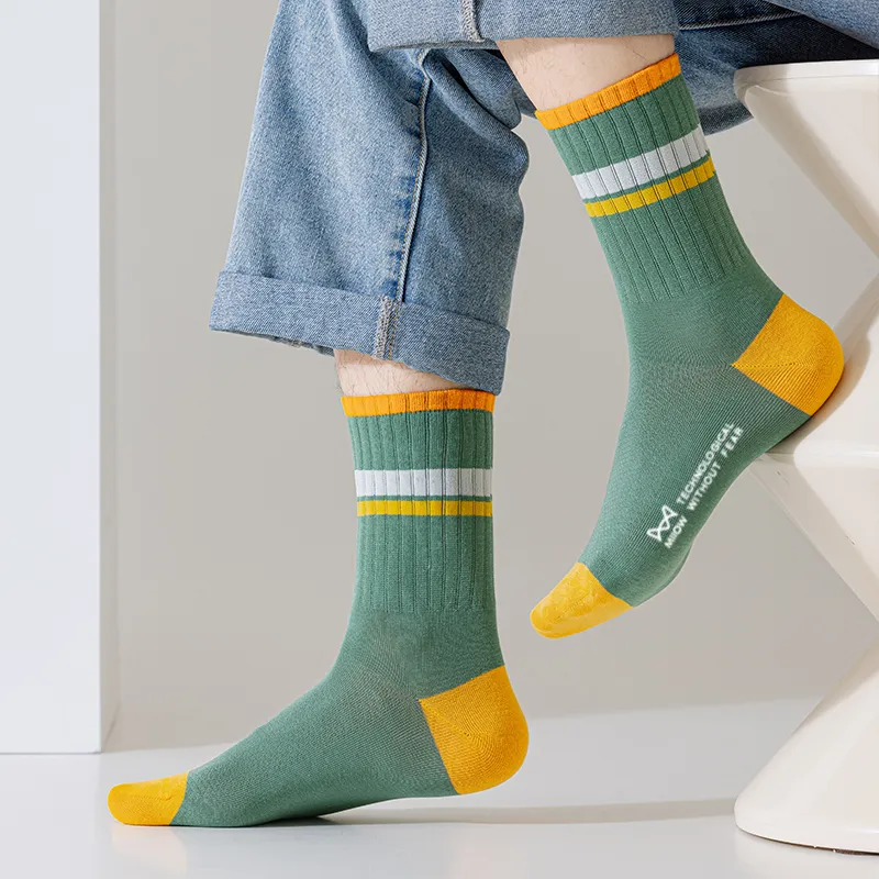 MIIOW Fruit Printing Series Mid Calf Socks Unisex Combo Set-3