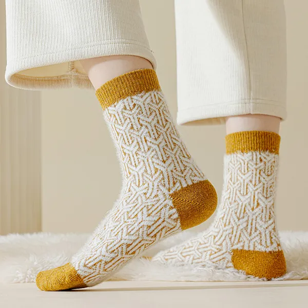 MIIOW Fruit Printing Series Mid Calf Socks Women's Combo Set-15