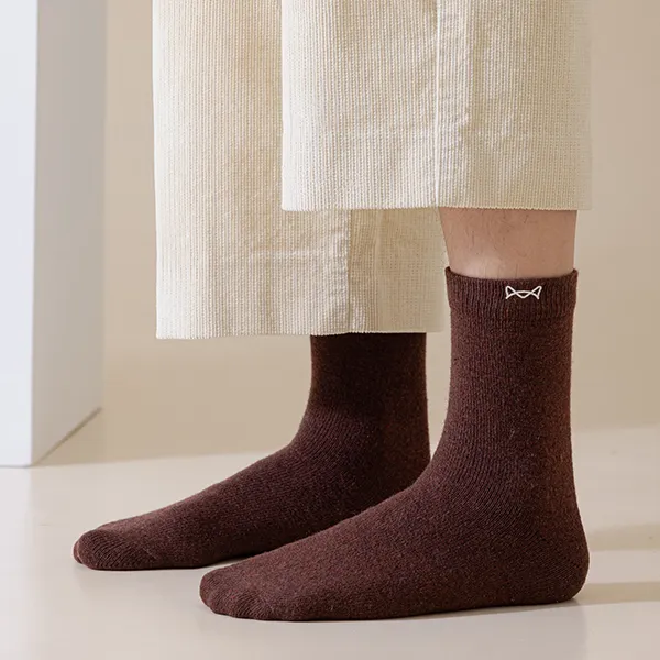 MIIOW Fruit Printing Series Mid Calf Socks Men's Combo Set-7