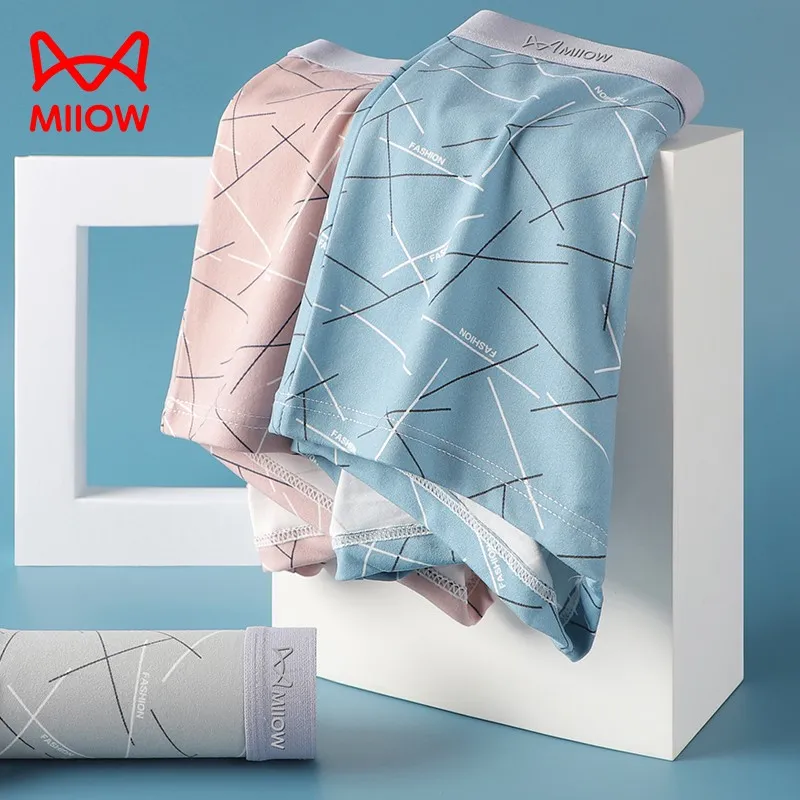 MIIOW Trend Party Series Underpants Men's Shopping Bag 3 Pack-2