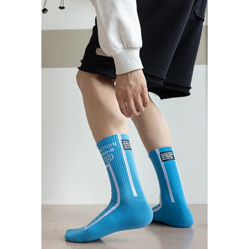 MIIOW Trend Party Series Mid Calf Socks Men's Shopping Bag Combo Set-4