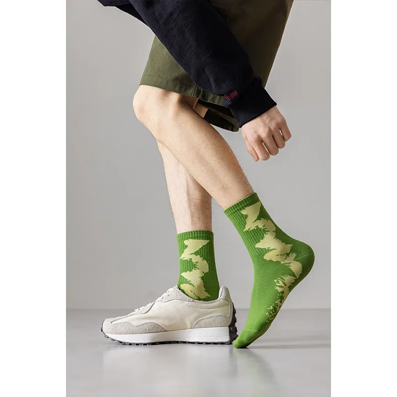 MIIOW Trend Party Series Mid-Calf Socks Men's Gift Box Combination-2
